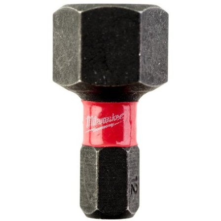Milwaukee SHOCKWAVE Impact Duty HEX Skruvbits 2-pack 12x25 mm, Borra & mejsla