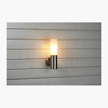 Fasadbelysning rostfritt stål IP44 E27