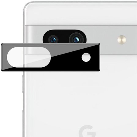 2-PACK SKALO Google Pixel 7a 5G 3D Linsskydd/Kameraskydd Härdat Glas