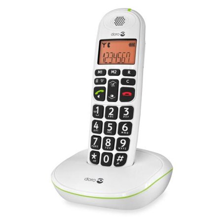 Doro PhoneEasy 100w - trådløs telefon med anrops-ID