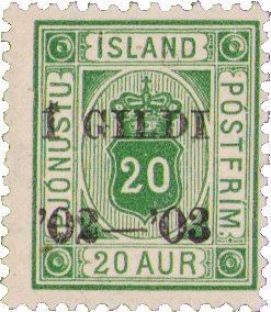 Island 1896 - AFA 15B - Postfrisk