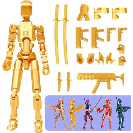 T13 Action Figur, Titan 13 Action Figur 3D Titans Figur, 3D Printet Action Figur Nova 13 Action Figur, Multi-Artikulære Action Figurer