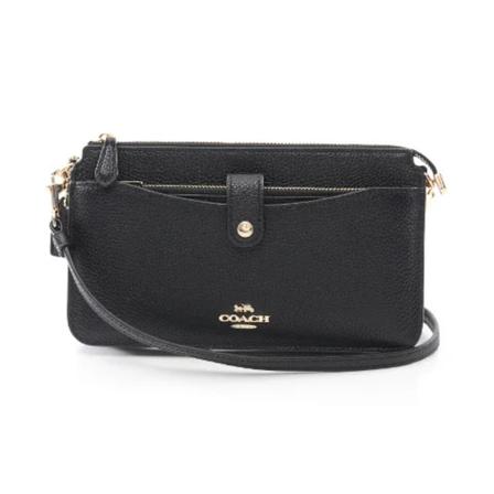 Coach Pre-owned Pre-owned Leather shoulder-Tass , Zwart , Dames , Maat: ONE Size Vintage Tassen