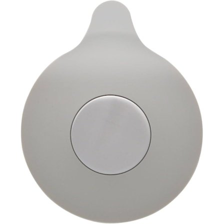 Universell badpropp i silikon, badavloppsstopp i gummi, badavloppsstopp i gummi, grå