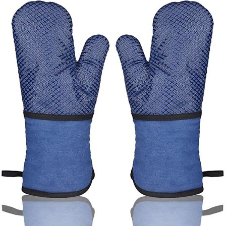 Ugnsvantar Värmebeständiga Ugnsvantar, Grytlapps Vantar, Grill Ugnsvantar