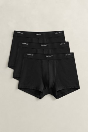 GANT Herren 3er-Pack Boxershorts (XXL) Schwarz
