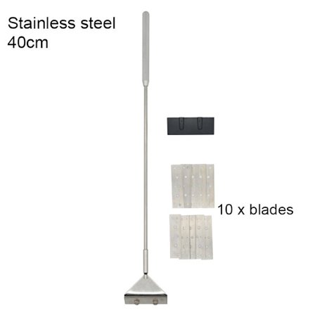 Aquarium Alg Remover Aluminiumlegering Rostfritt St