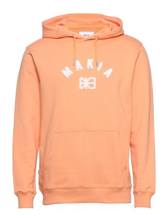 Brand Hooded Sweatshirt Hoodie Trøje Orange Makia