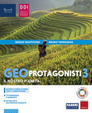 Geo protagonisti. Con Quaderno di cittadinanza. Per la Scuola media. Con e-book. Con espansione online. Vol. 3 Sergio Mantovani