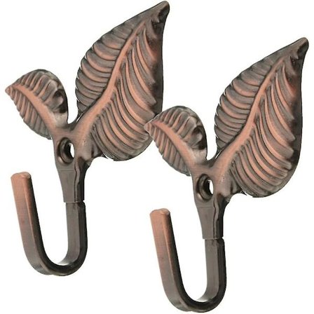 Krog Kroge Dør Væghængt Krog Tøj Kroge Hængende Kroge Rød Vintage Blade Krog