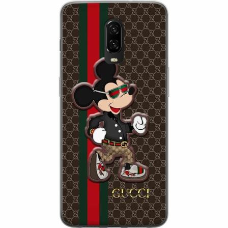 Oneplus 6t Skal / Mobilskal - Cc Happy Mouse