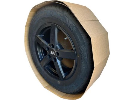 Däckskydd well 250x2600mm - Lyreco - Emballage och lagerutrustning - Lådor och well - Wellpapprullar