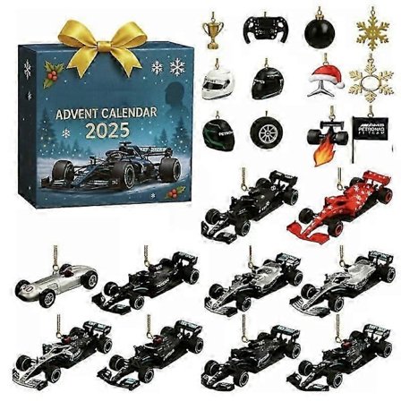 F1 Adventskalender Julegave Racing-tema Blindboks