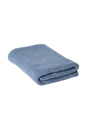 Åhléns Home Handduk ISA 70x140 cm Badrumstextilier Blå ONESIZE