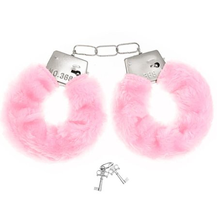 Pörröiset käsiraudat Vaaleanpunainen