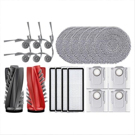 For Qrevo 5AE Curv / S5X / 5A1 / 5XC / CurvC Støvsuger Hovedsidebørste HEPA Filter Moppeklut Du