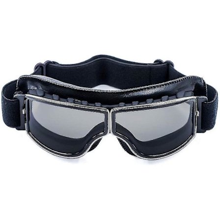 Moottoripyörän suojalasit Vintage Nahkaiset Ajolasit Scooter Atv Off-road naarmuuntumattomat pölysuojat