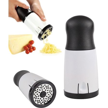 ING Ostehøvel Blokkhøvel Rivehøvel Rivehøvel Sitronrivehøvel Ostehøvel Ostehøvel med beskyttelseshette Tidsbesparende osteriving Hvit
