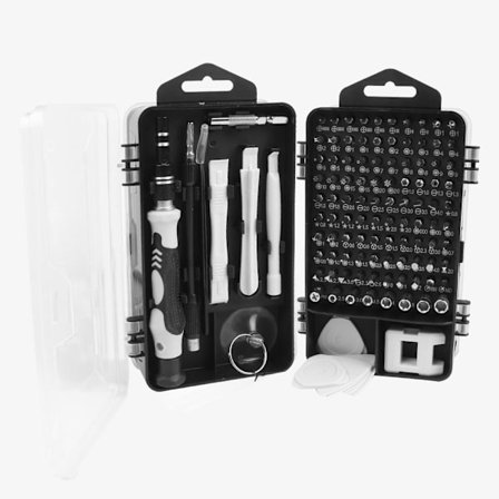 Ruuvimeisselisarja korjaustyökaluilla