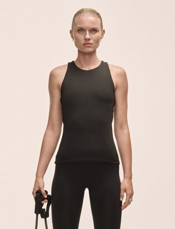 Casall Soft Touch Bra Tank - Black - M