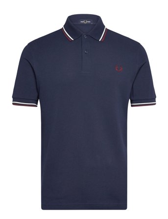 Fred Perry Twin Tipped Fp Shirt Marinblå