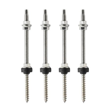 Hængerbolte til montering af solpanel, vandtæt til solcelleanlæg