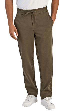Lindbergh Superflex Relaxed Fit Pants Byxor Herr Grön XL