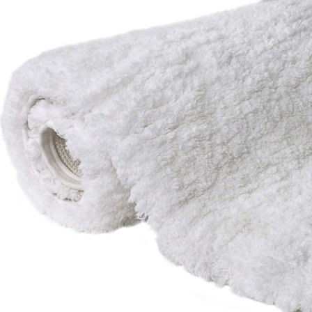 Lyxig Badrumsmatta i Mikrofiber, Fluffig Plysch Super Shaggy Mjuk Halkfri, Vattenabsorberande Snabbtorkande Badrumsmatta, Tjocka Badrumsmattor för 