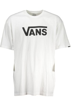 Vans T-shirt Maniche Corte Uomo Bianco