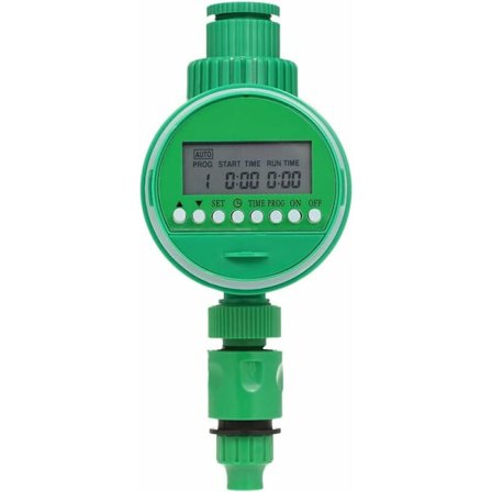 Vanningssystem - Programmerbar vanningstimer slange, 3/4" 1/2" digital vanningstimer automatisk vanning, batteridrevet