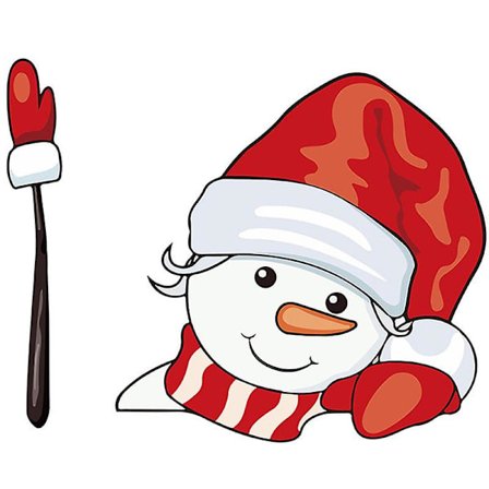 Julemand Snemand Elg Vinkende Genanvendelige Sjove Mærkater Dekaler Jule Bagrude Visker Klistermærke Auto Bil Vindue Dør Dekoration