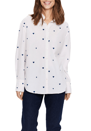 Saint Tropez DianneSZ Shirt Skjortor Dam Vit XS
