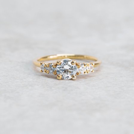 Förlovningsring Gullviva, 18K rödguld - Förlovning- och vigselringar