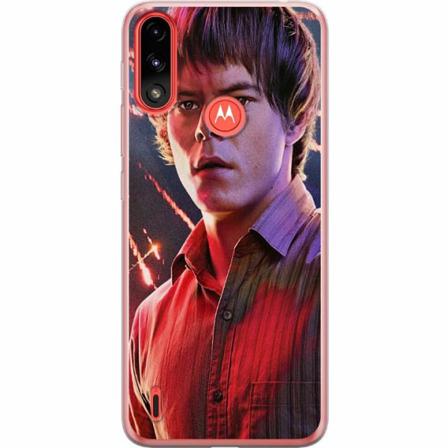 Motorola Moto E7 Power Genomskinligt Skal Stranger Things - Jo