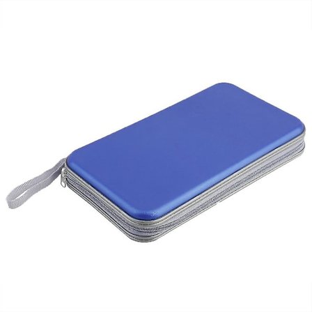 80x Disc Cd Vcd Dvd Bærbar Opbevaringsæske Wallet Holder