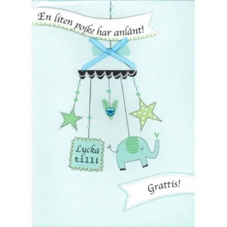 Kort Nyfödd Pojke - Spader