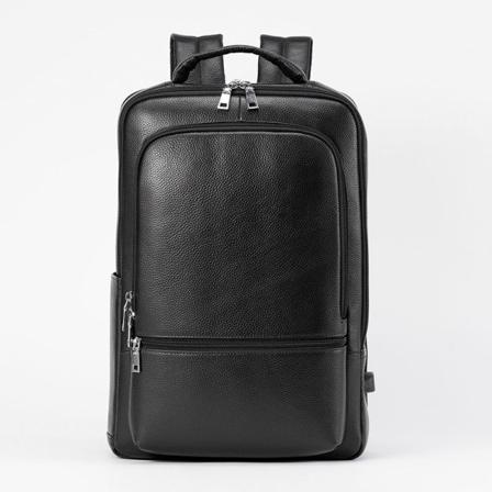 Ryggsekk Lær menns multifunksjonell USB Business Fashion Uformell generasjon med stor kapasitet Default Title