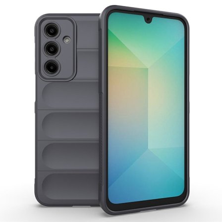 Blødt grebsformet Samsung Galaxy A36 cover - Mørkegrå