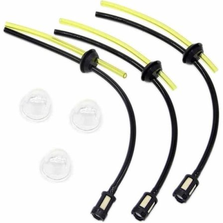 Universal bränslefilterkit bränsleslangkoppling kompatibel med röjsåg trimmer röjsåg häcksax sekatör