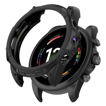 42 mm Fossil Gen 6 beskyttelsescover - Sort