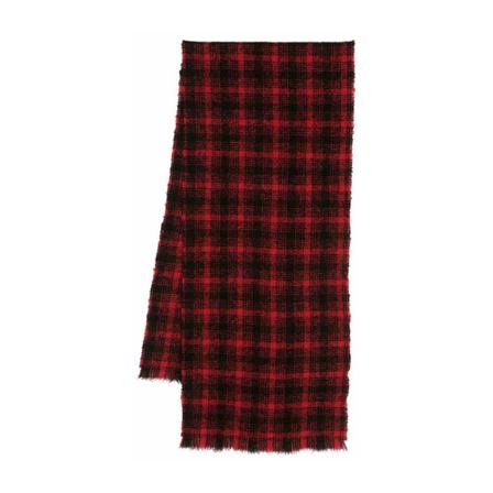 Destin, Winter Scarves Rood, Heren, Maat:ONE Size
