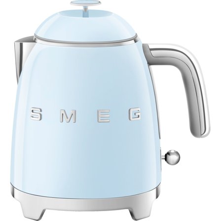 Smeg KLF05PBEU Vannkoker Pastellblå - Kjøp kjøkkenmaskin hos Bakeren og Kokken
