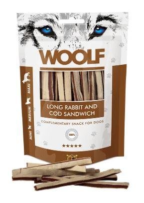 Woolf Sandwich Kanin og Torsk - 100g