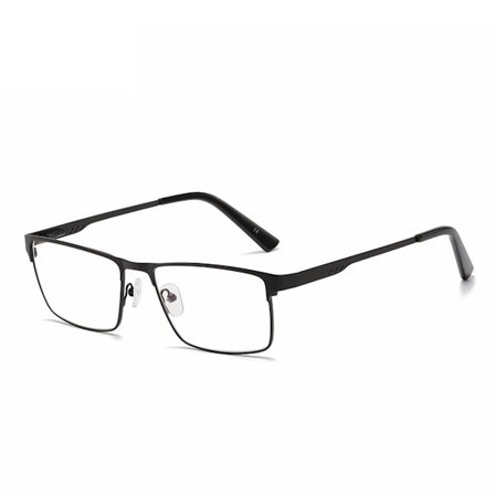 Bifokale Læsebriller til Mænd, Langt Nær Dobbelt Anvendelse Bifokale Læsebriller med Letvægts Metalstel, Blåt Lys Blokerende UV400 Beskyttelse