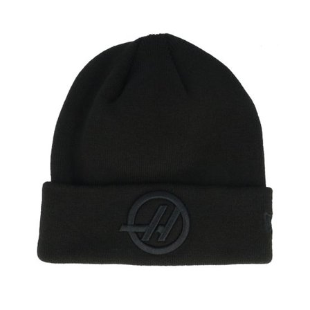 New Era - Motor Svart cuff Beanie - Haas Haas F1 Essential Beanie Black Cuff @ Hatstore