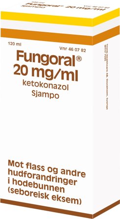 Fungoral sjampo 20mg/ml