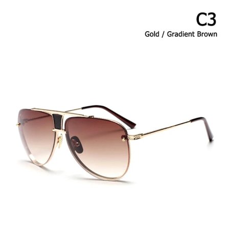 JackJad Fashion 20-årsjubileumsutgåva DECADE TWO Solglasögon Mayweather Style Varumärkesdesign Aviation Solglasögon Oculos De Sol