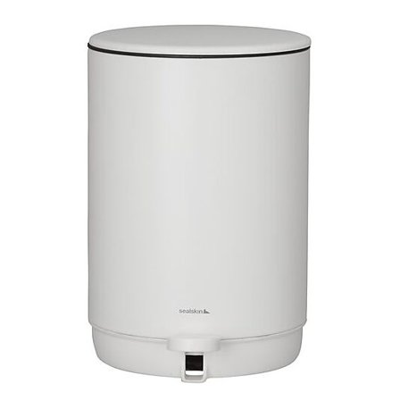 SEALSKIN Pedalbøtte MIND 5l Hvit