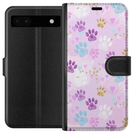 Kompatibelt Plånboksfodral till Google Google Pixel 6a Färgglada tassar