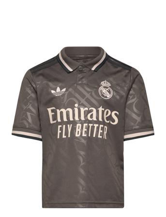 Real Madrid 3 Jsy Y Tops T-shirts Football Shirts Brown Adidas Performance